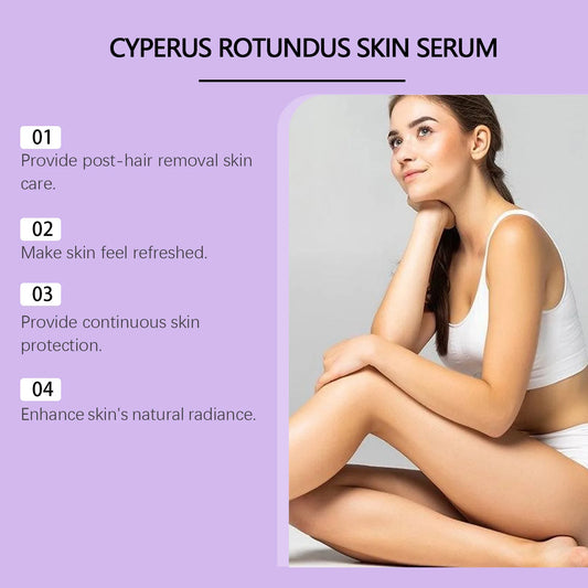OceAura Cyperus Rotundus Skin Serum for Anti Hair Growth